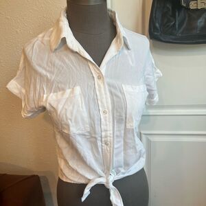 Sim and Sam tie up camp shirt